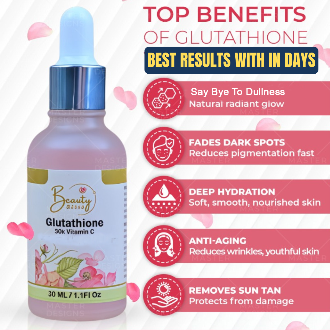 Glutathione Serum + Glutathione Night Cream + Glutax Soap Deal